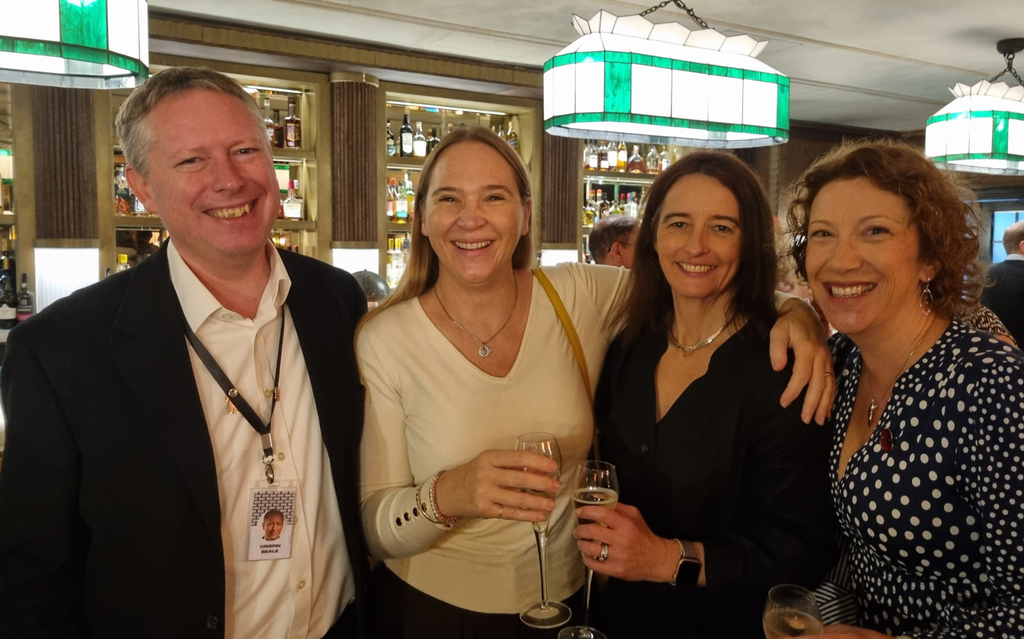 "Industry colleagues from 20 years ago"